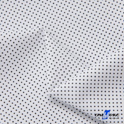 Ткань сорочечная Этна, 120 г/м2, 58% пэ,42% хл, (арт.112) принтованная, шир.150 см, горох - купить в Муроме. Цена 356.25 руб.