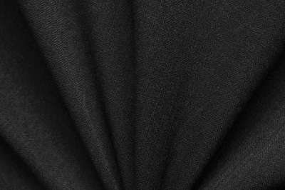 Ткань костюмная 21699 1144/1178, 236 гр/м2, шир.150см, цвет чёрный - купить в Муроме. Цена 455.40 руб.