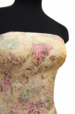 Ткань костюмная (принт) T005 3#, 270 гр/м2, шир.150см - купить в Муроме. Цена 610.65 руб.