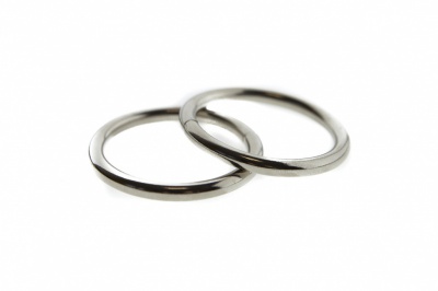Кольцо металлическое d-32 мм, цв.-никель - купить в Муроме. Цена: 3.57 руб.