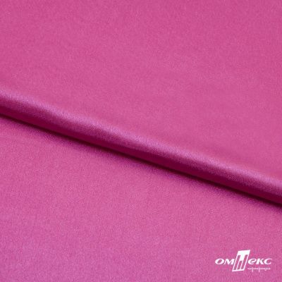 Поли креп-сатин 17-2627, 125 (+/-5) гр/м2, шир.150см, цвет розовый - купить в Муроме. Цена 155.57 руб.