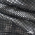 Трикотажное полотно голограмма, шир.140 см, #603 -черный/серебро - купить в Муроме. Цена 771.75 руб.