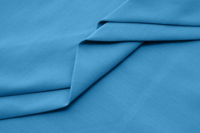 Ткань сорочечная стрейч 18-4535, 115 гр/м2, шир.150см, цвет бирюза - купить в Муроме. Цена 285.04 руб.