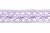 Тесьма кружевная 0621-1855, шир. 18 мм/уп. 20+/-1 м, цвет 107-фиолет - купить в Муроме. Цена: 466.97 руб.
