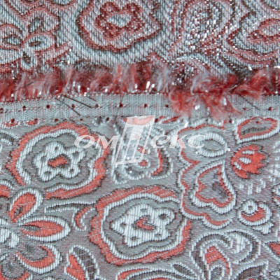 Ткань костюмная жаккард, 135 гр/м2, шир.150см, цвет красный№12 - купить в Муроме. Цена 441.92 руб.