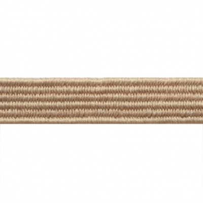 Резиновые нити с текстильным покрытием, шир. 6 мм ( упак.30 м/уп), цв.- 97-бежевый - купить в Муроме. Цена: 152.05 руб.
