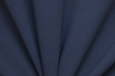 Костюмная ткань с вискозой "Бриджит", 210 гр/м2, шир.150см, цвет т.синий - купить в Муроме. Цена 570.73 руб.