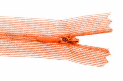 Молния потайная Т3 849, 50 см, капрон, цвет оранжевый - купить в Муроме. Цена: 8.87 руб.