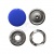 Кнопка рубашечная (закрытая) 9,5мм - эмаль, цв.168 - голубой - купить в Муроме. Цена: 4.77 руб.