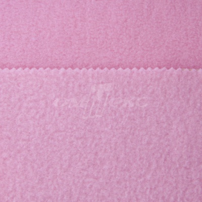 Флис окрашенный 15-2215, 250 гр/м2, шир.150 см, цвет светло-розовый - купить в Муроме. Цена 580.31 руб.
