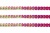 Пайетки "ОмТекс" на нитях, CREAM, 6 мм С / упак.73+/-1м, цв. 89 - розовый - купить в Муроме. Цена: 468.37 руб.