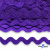 Тесьма вьюнчик 0381-0080, 8 мм/упак.33+/-1м, цвет 9530-фиолетовый - купить в Муроме. Цена: 107.26 руб.