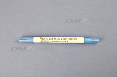 Маркер двухсторонний смывающийся для ткани RA-002 голубой - купить в Муроме. Цена: 207.84 руб.