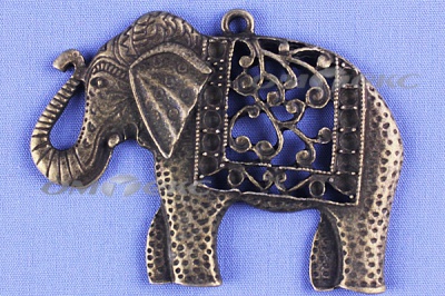 Декоративный элемент для творчества из металла "Слон"  - купить в Муроме. Цена: 26.66 руб.