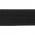 Резинка 25 мм Тканая, 13,75 гр/п.м, (бобина 25 +/-0,5 м) - черная  - купить в Муроме. Цена: 11.67 руб.