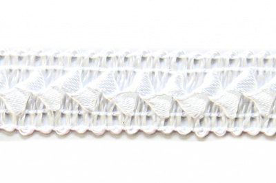 Тесьма декоративная "Самоса" 062, шир. 20 мм/уп. 33+/-1 м, цвет белый - купить в Муроме. Цена: 301.35 руб.