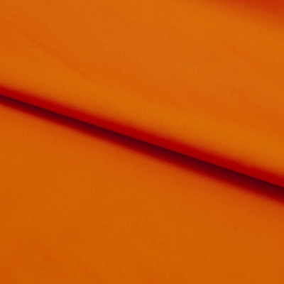 Поли понж (Дюспо) 17-1350, PU/WR, 65 гр/м2, шир.150см, цвет оранжевый - купить в Муроме. Цена 82.93 руб.