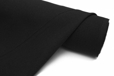Ткань костюмная 25332 2031, 167 гр/м2, шир.150см, цвет чёрный - купить в Муроме. Цена 339.33 руб.