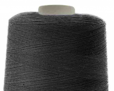Швейные нитки (армированные) 28S/2, нам. 2 500 м, цвет чёрный - купить в Муроме. Цена: 139.91 руб.