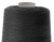 Швейные нитки (армированные) 28S/2, нам. 2 500 м, цвет чёрный - купить в Муроме. Цена: 139.91 руб.