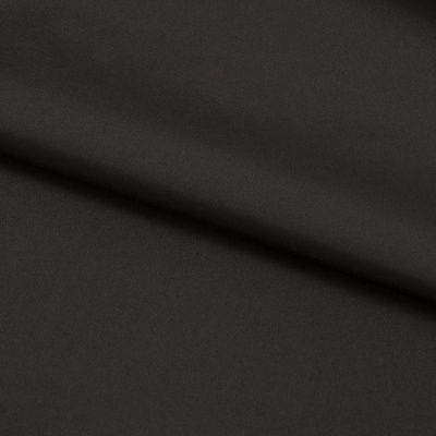 Курточная ткань Дюэл Middle (дюспо), WR PU Milky, Black/Чёрный 80г/м2, шир. 150 см - купить в Муроме. Цена 123.45 руб.