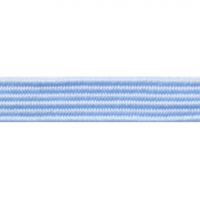 Резиновые нити с текстильным покрытием, шир. 6 мм ( упак.30 м/уп), цв.- 108-голубой - купить в Муроме. Цена: 155.22 руб.