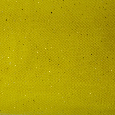 Сетка Глиттер, 24 г/м2, шир.145 см., желтый - купить в Муроме. Цена 117.24 руб.
