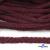 Шнур плетеный d-6 мм круглый, 70% хлопок 30% полиэстер, уп.90+/-1 м, цв.1070-бордовый - купить в Муроме. Цена: 588 руб.