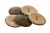 Деревянные украшения для рукоделия пуговицы "Кокос" #2 - купить в Муроме. Цена: 33.11 руб.